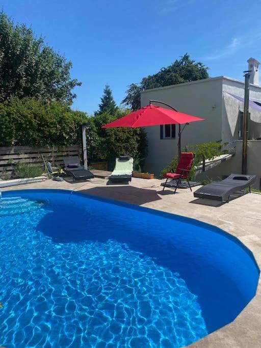 Villa Les Terrasses Dans La Nature Avec Piscine A 2 Pas De Lyon, Metro A 15Mn A Pied Pour Lyon Centre En 10Mn Ou Bus A 300M Pour Lyon Centre Oullins Exteriér fotografie